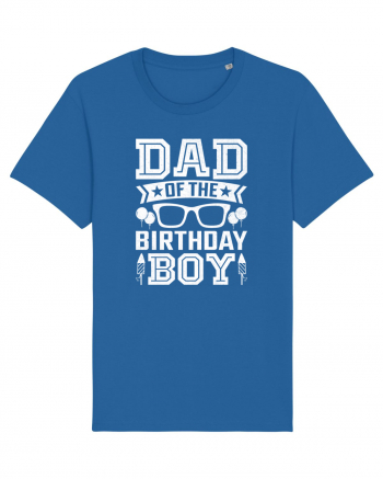 Dad Of The Birthday Boy Royal Blue