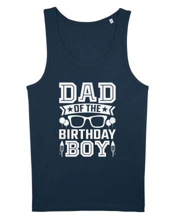 Dad Of The Birthday Boy Navy