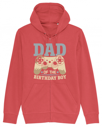 Dad Of The Birthday Boy Gamer Carmine Red