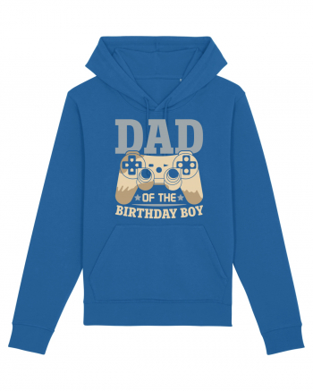 Dad Of The Birthday Boy Gamer Royal Blue