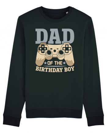 Dad Of The Birthday Boy Gamer Black