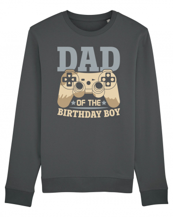 Dad Of The Birthday Boy Gamer Anthracite