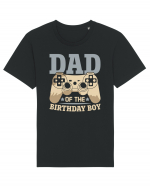 Dad Of The Birthday Boy Gamer Tricou mânecă scurtă Unisex Rocker