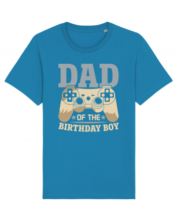 Dad Of The Birthday Boy Gamer Azur