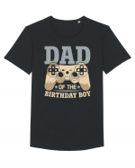 Dad Of The Birthday Boy Gamer Tricou mânecă scurtă guler larg Bărbat Skater