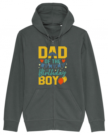 Dad Of The Birthday Boy | Party Dad Anthracite