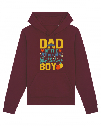 Dad Of The Birthday Boy | Party Dad Burgundy