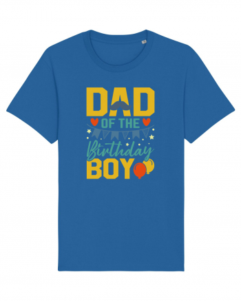 Dad Of The Birthday Boy | Party Dad Royal Blue