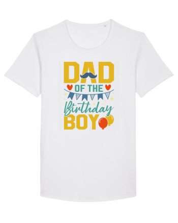 Dad Of The Birthday Boy | Party Dad White