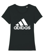 ABIBAS Tricou mânecă scurtă guler larg fitted Damă Expresser