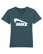 MIKE Tricou mânecă scurtă guler V Bărbat Presenter