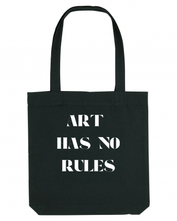 art has no rules Black