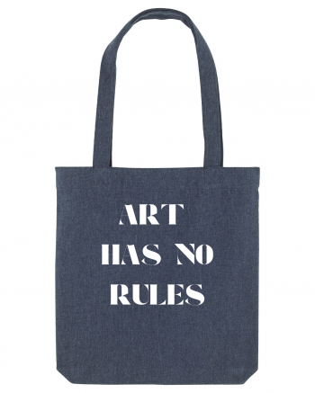 art has no rules Midnight Blue