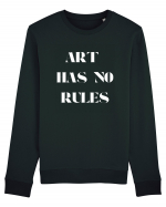 art has no rules Bluză mânecă lungă Unisex Rise