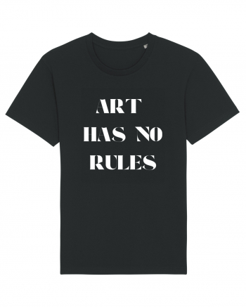 art has no rules Black