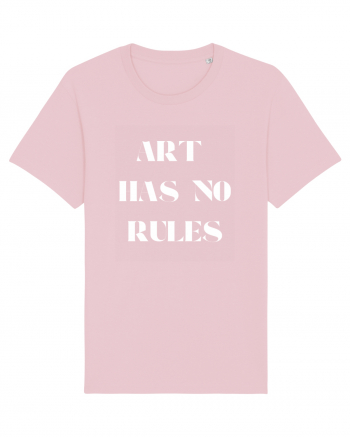 art has no rules Cotton Pink