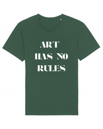 art has no rules Bottle Green