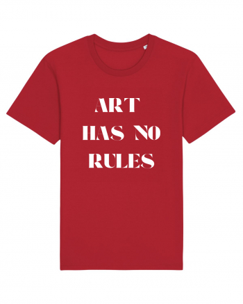 art has no rules Red