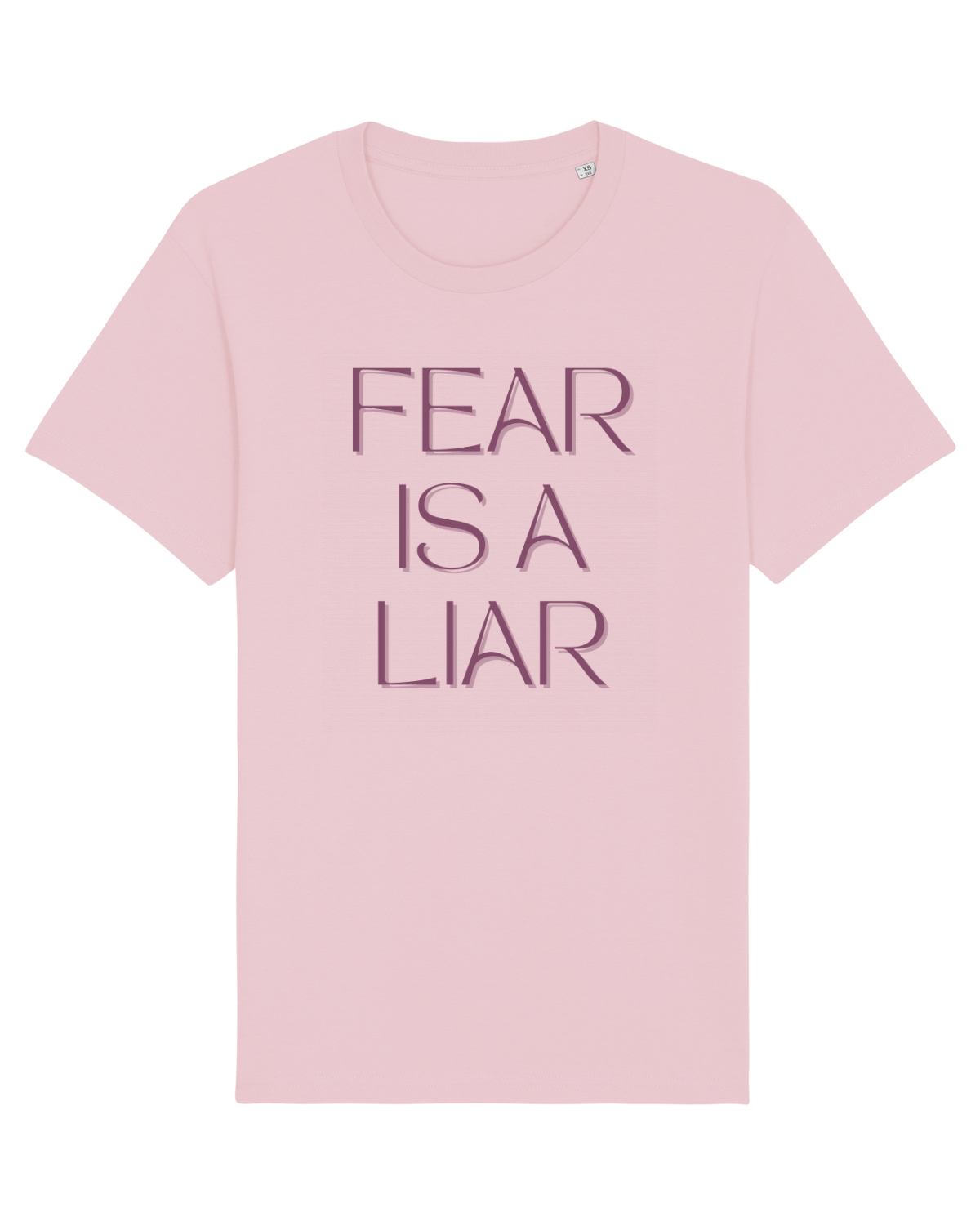 Tricou mânecă scurtă Unisex Rocker Cotton Pink