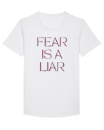 fear is a liar Tricou mânecă scurtă guler larg Bărbat Skater