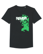 never a regular Tricou mânecă scurtă guler larg Bărbat Skater