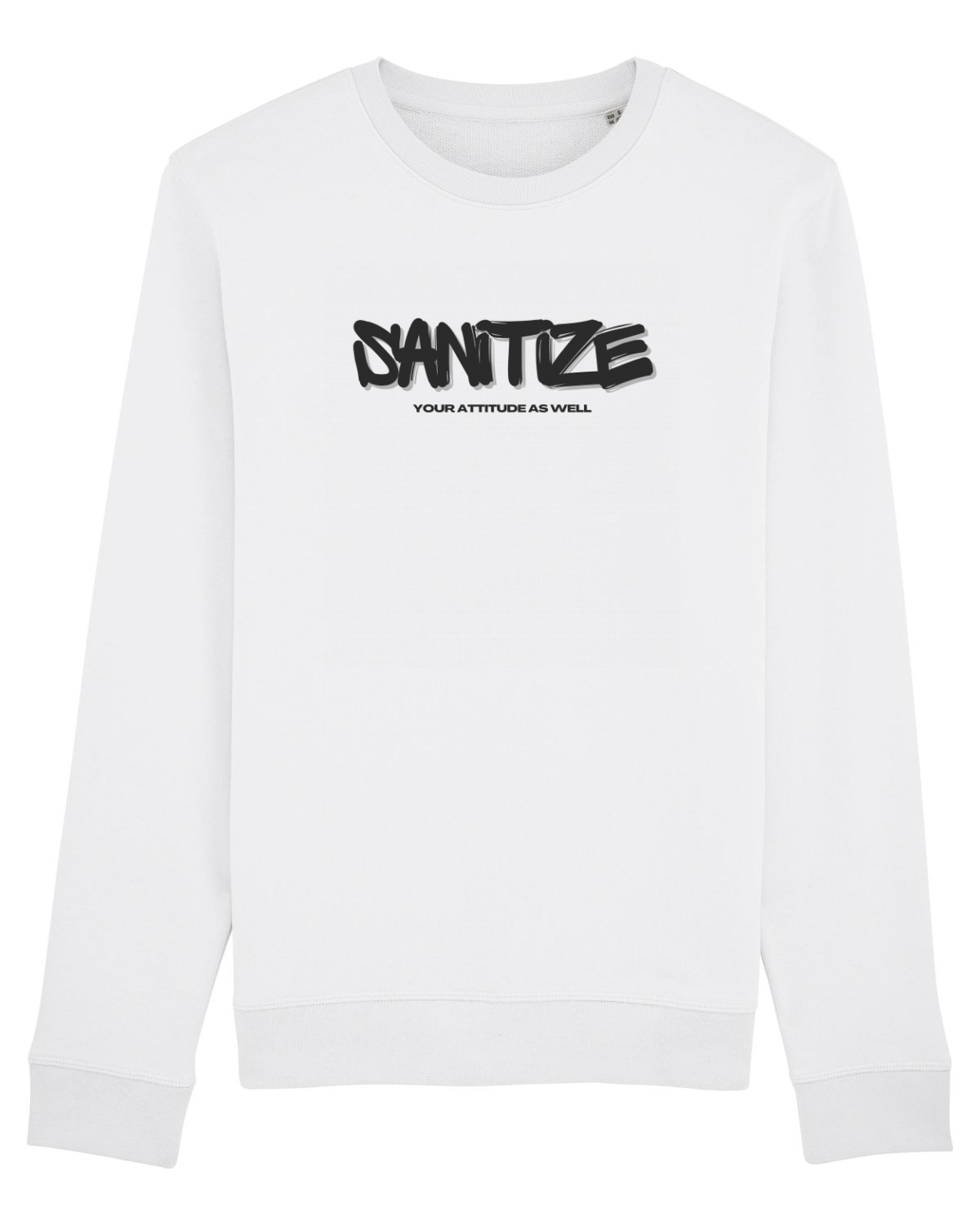 Bluză mânecă lungă Unisex Rise White
