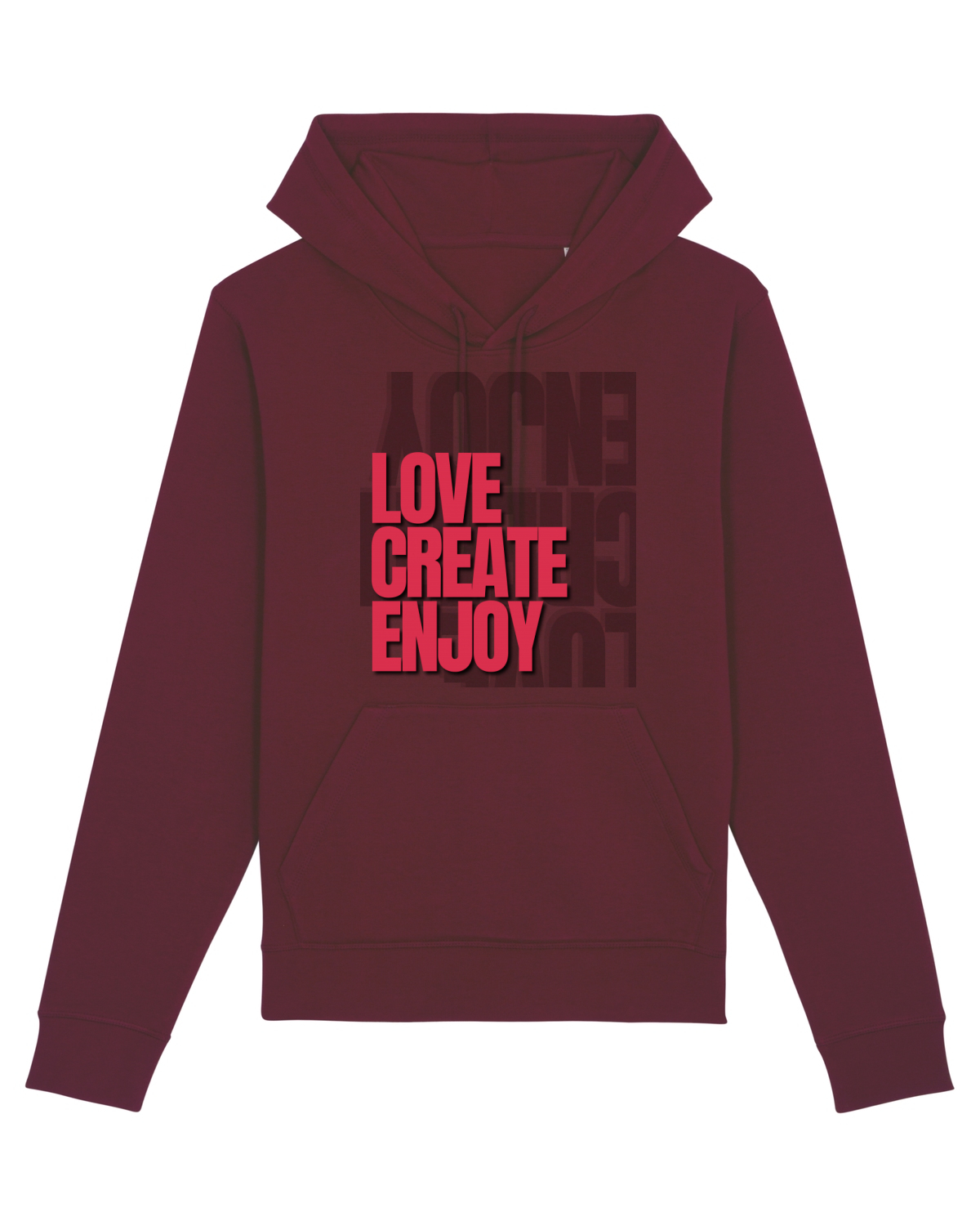 Hanorac Unisex Drummer Burgundy