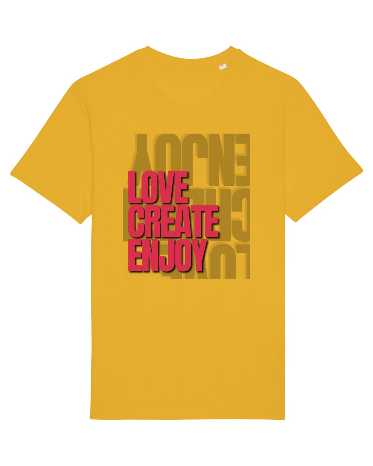 Tricou mânecă scurtă Unisex Rocker Spectra Yellow