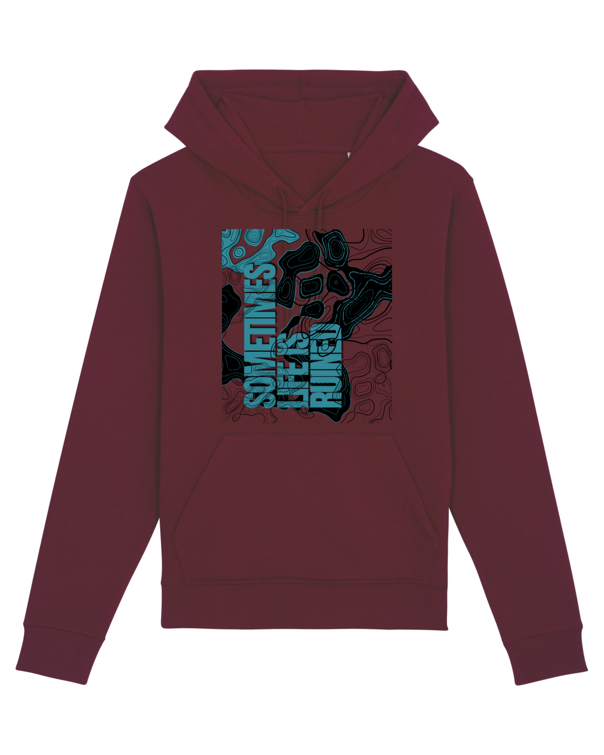 Hanorac Unisex Drummer Burgundy