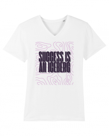 success is an iceberg White