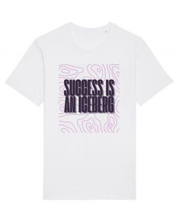 success is an iceberg White