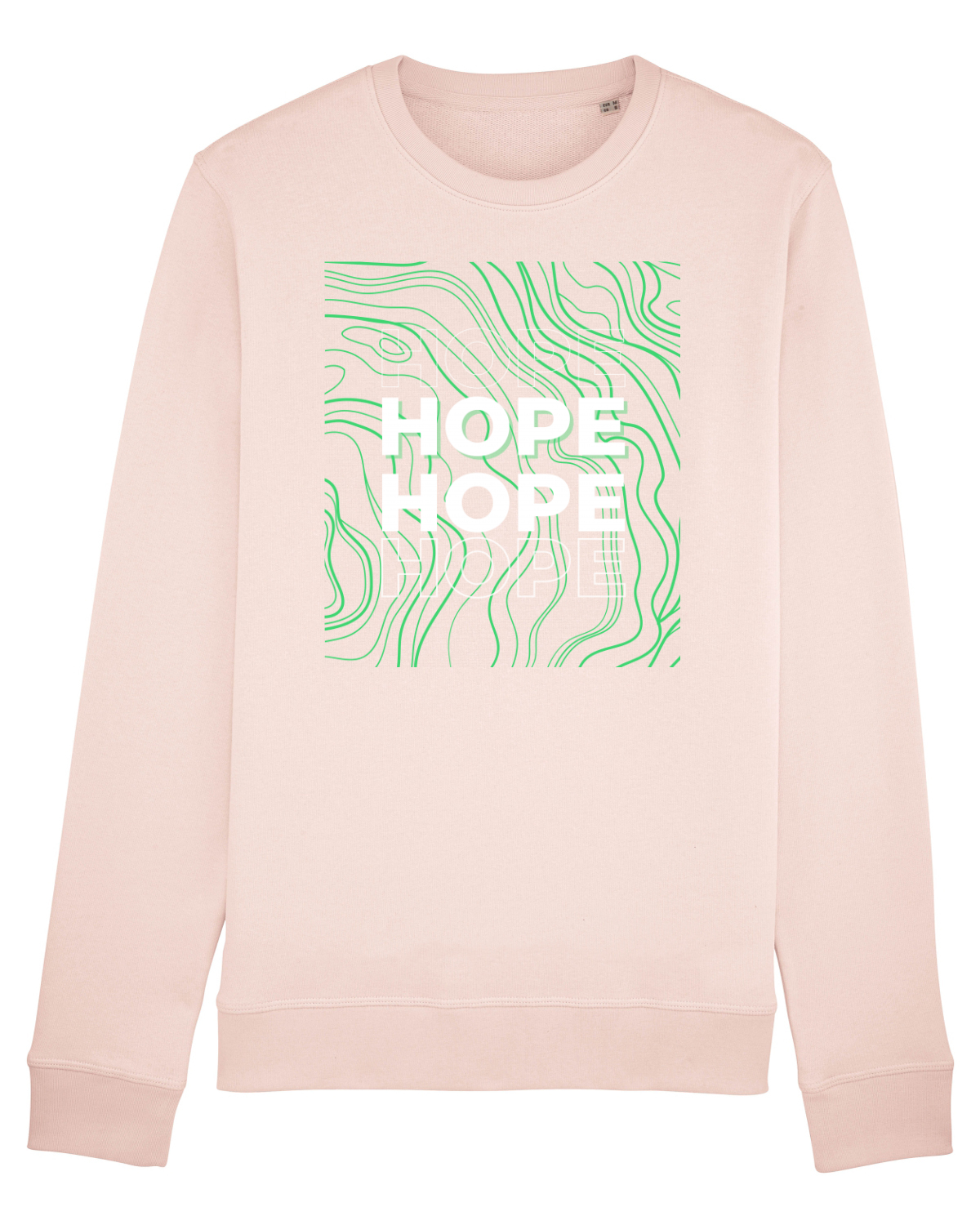 Bluză mânecă lungă Unisex Rise Candy Pink