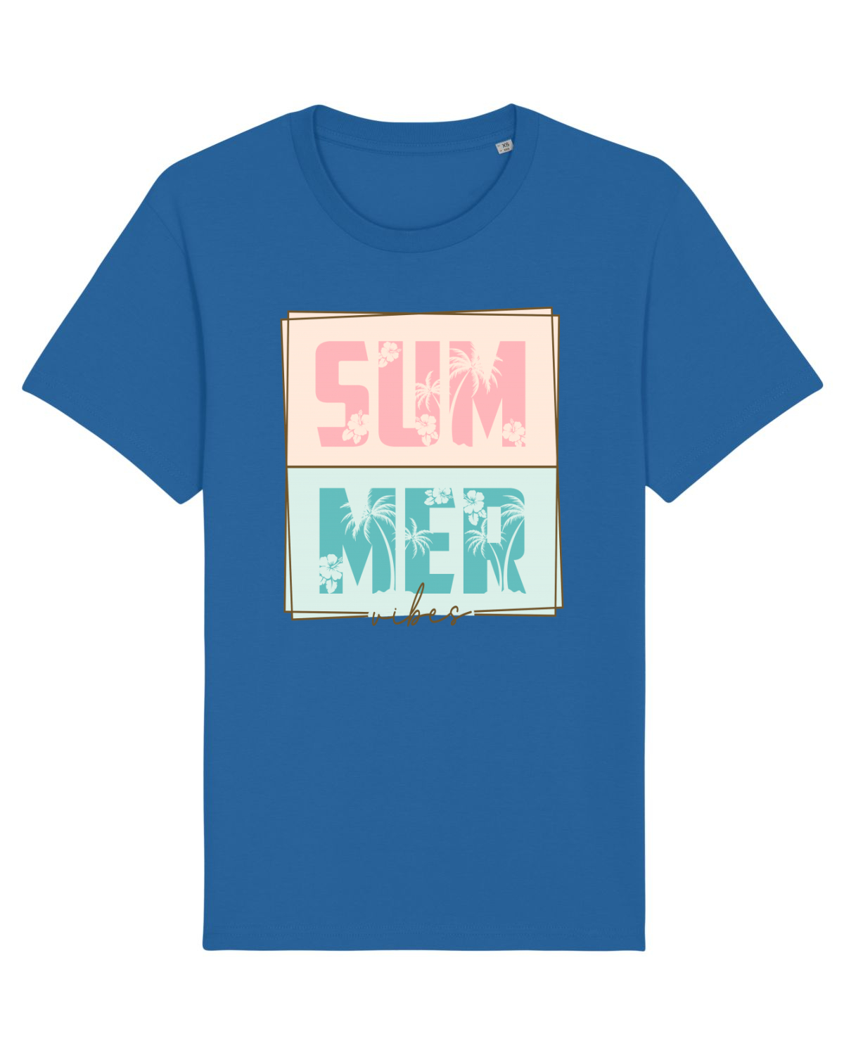 Tricou mânecă scurtă Unisex Rocker Royal Blue