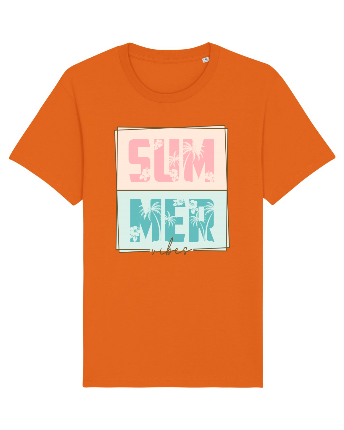 Tricou mânecă scurtă Unisex Rocker Bright Orange