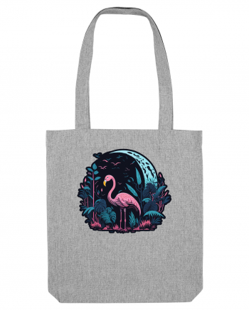 Flamingo moon Heather Grey