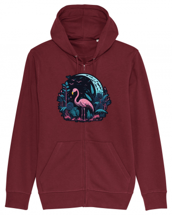 Flamingo moon Burgundy