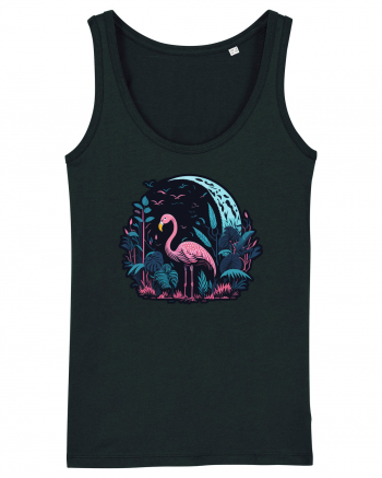 Flamingo moon Black