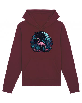 Flamingo moon Burgundy