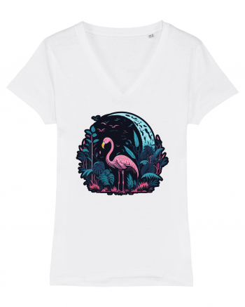 Flamingo moon White