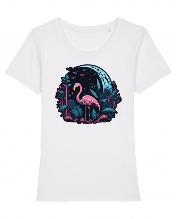 Flamingo moon White