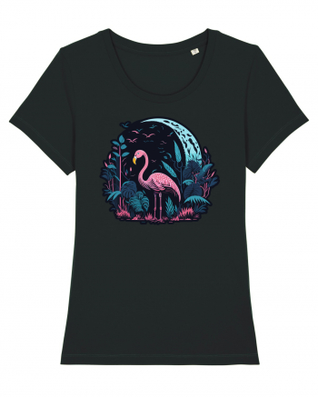 Flamingo moon Black