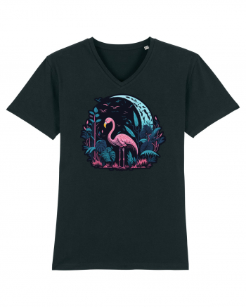 Flamingo moon Black