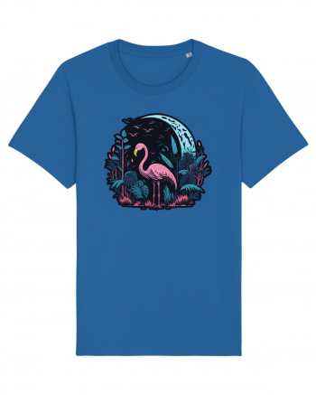 Flamingo moon Royal Blue