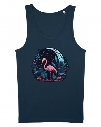 Flamingo moon Navy