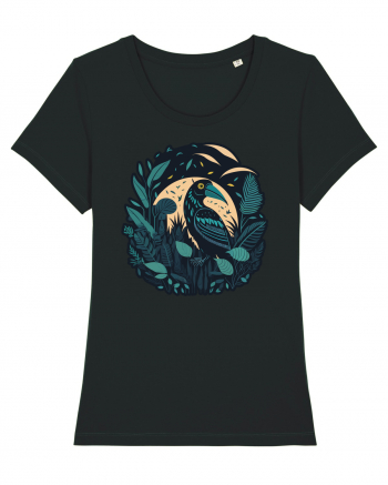 Bird moon jungle  Black