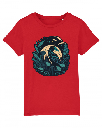 Bird moon jungle  Red