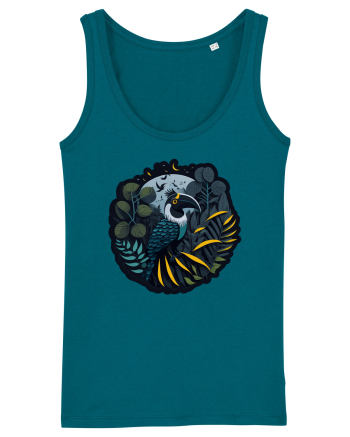 Toucan Bird moon jungle  Ocean Depth