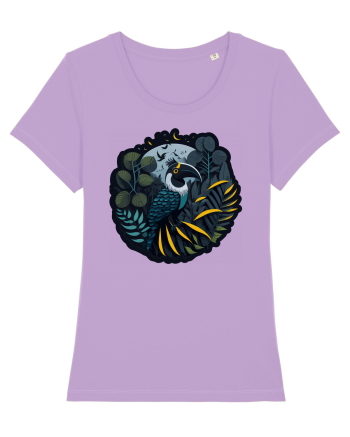 Toucan Bird moon jungle  Lavender Dawn