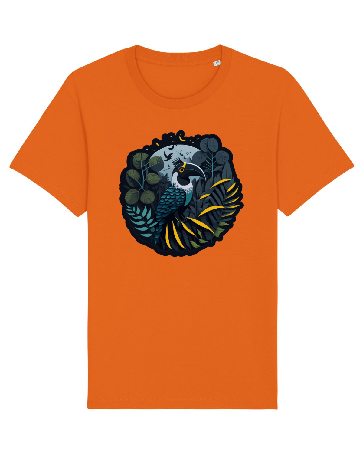 Tricou mânecă scurtă Unisex Rocker Bright Orange