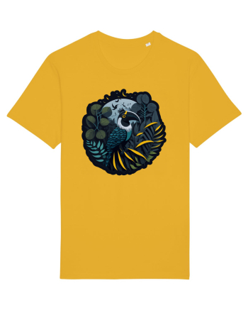 Toucan Bird moon jungle  Spectra Yellow